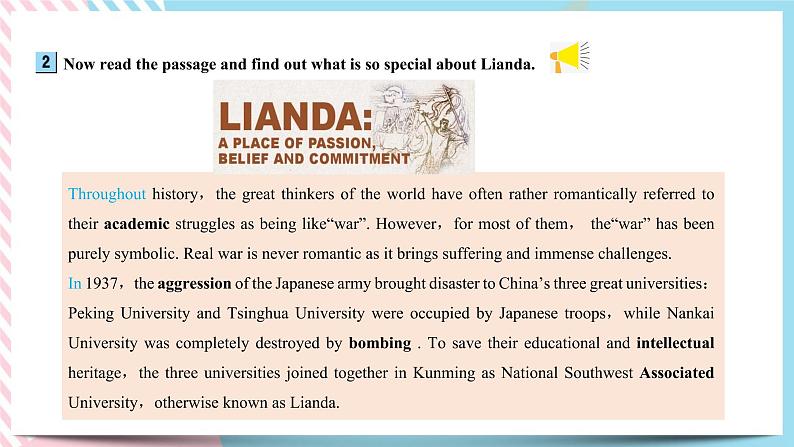 Unit 3 War and peace Developing ideas课件04
