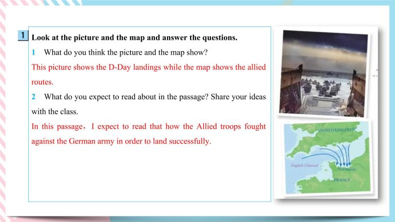 Unit 3 War and peace  Starting out & Understanding ideas课件08