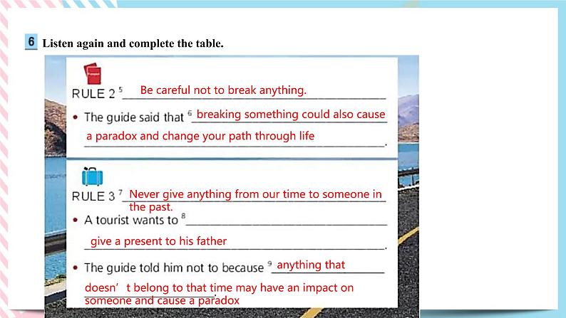 Unit 4 A glimpse of the future Using language (2)课件第7页