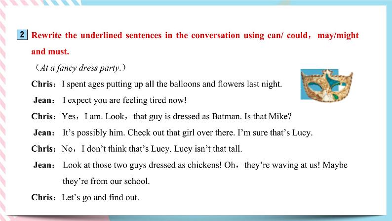 Unit 2 Let’s celebrate Using language (1)课件04