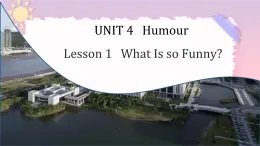 Unit 4 Lesson 1 What's So Funny_ 单词+知识点课件高中英语北师大版选择性必修第二册