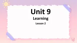 Unit9LearningLesson2Languagelearningtips-课件-北师大版（2019）必修第三册