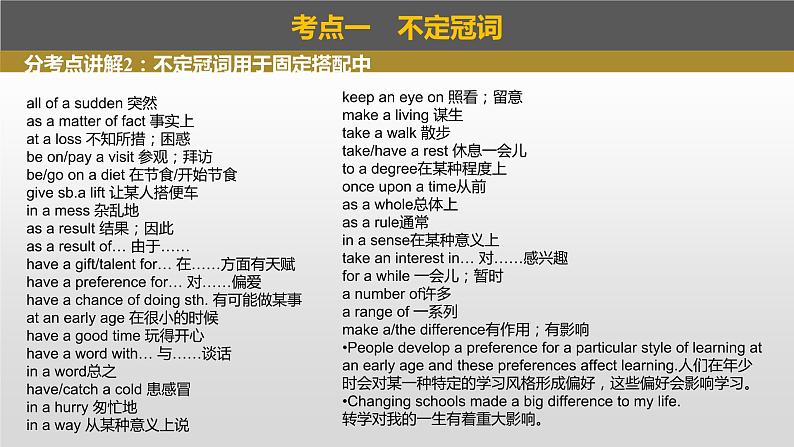2023年高考英语一轮专题复习语法精讲:冠词(1) 课件06