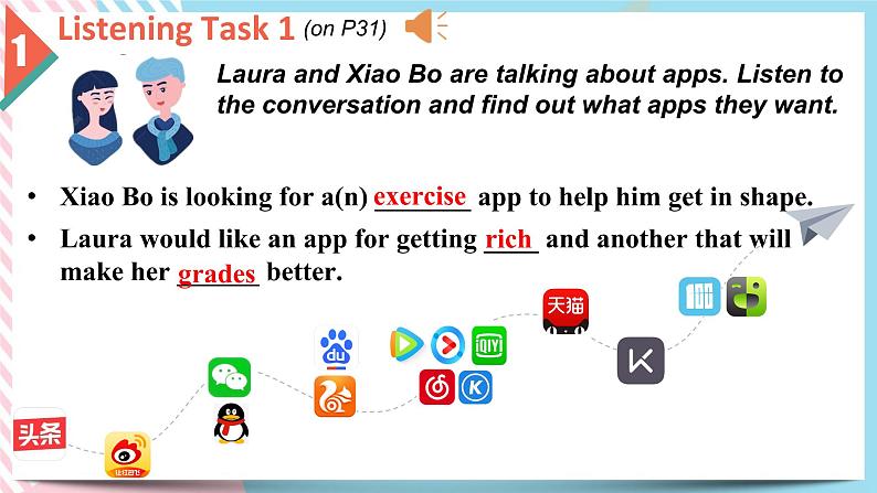 Unit 3 The Internet Listening and Talking 课件05