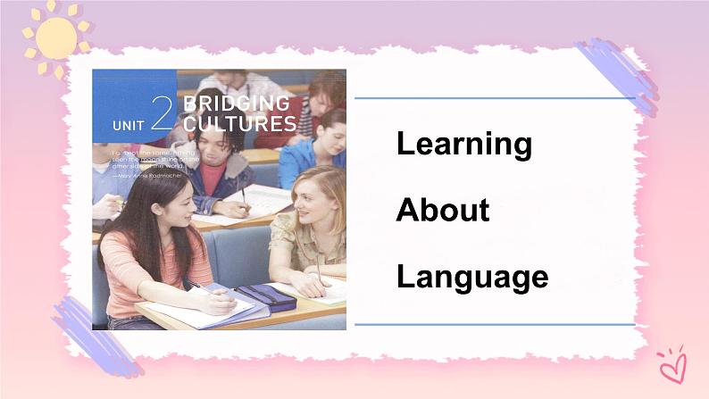 Unit 2 Bridging Cultures Learning about language 课件01