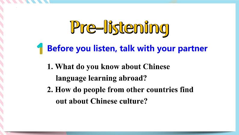 Unit 2 Bridging Cultures Using language 课件03