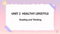 英语选择性必修 第三册Unit 2 Healthy Lifestyle优质课ppt课件