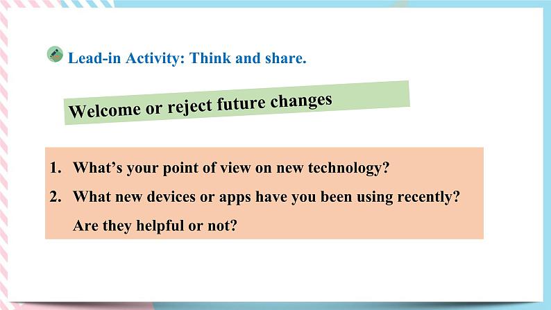 Unit 2 Looking into the Future Using Language 课件第3页