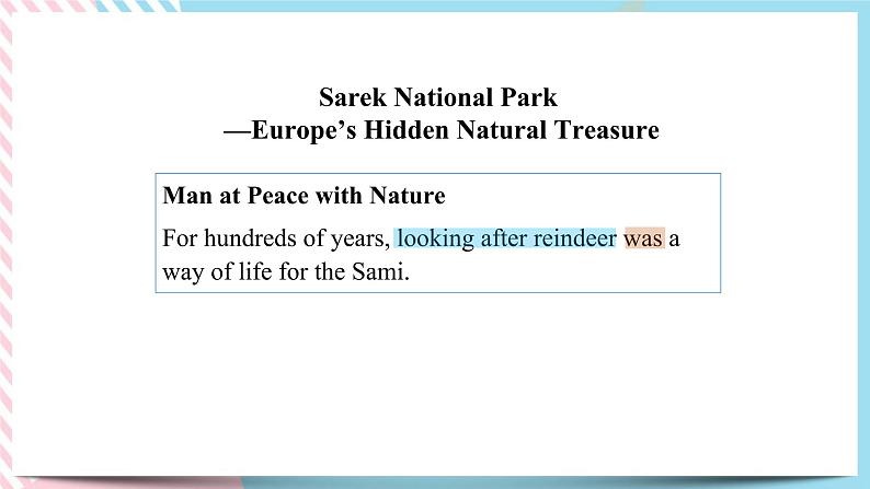 Unit 3 Fascinating Parks Learning About Language 课件第7页