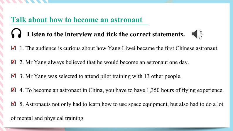 4.1 unit 4 Listening and Speaking 课件第6页