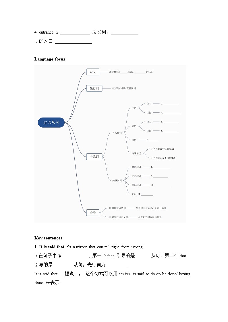 人教版(2019)高中英语必修二Unit 1 Cultural Heritage Period 3 Discovering useful structures 课件 (送学案)02