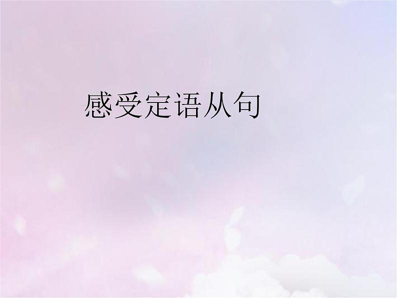 2023届高考英语二轮复习定语从句课件12第4页