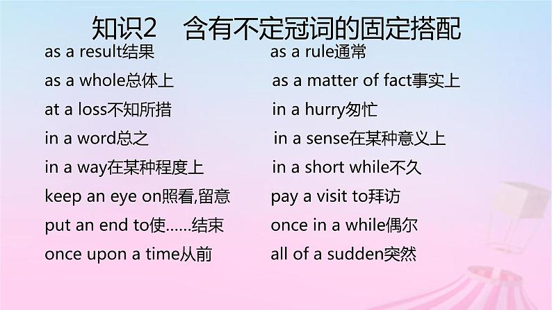 2023届高考英语二轮复习冠词和名词课件第7页