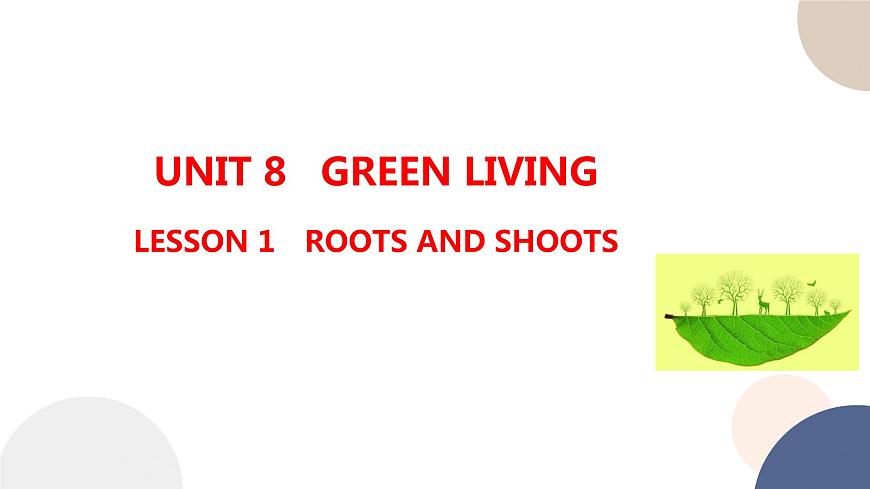 UNIT 8  LESSON 1（課件PPT）第1頁
