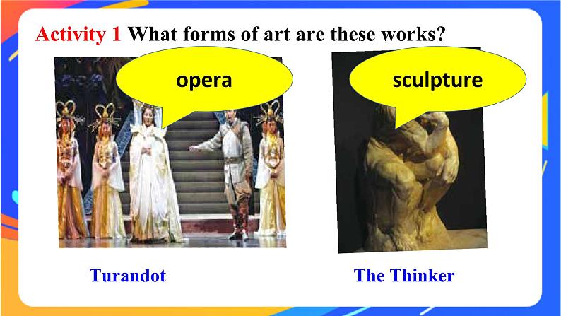 Unit 4 Amazing art Starting out&vocabulary&Listening 课件05