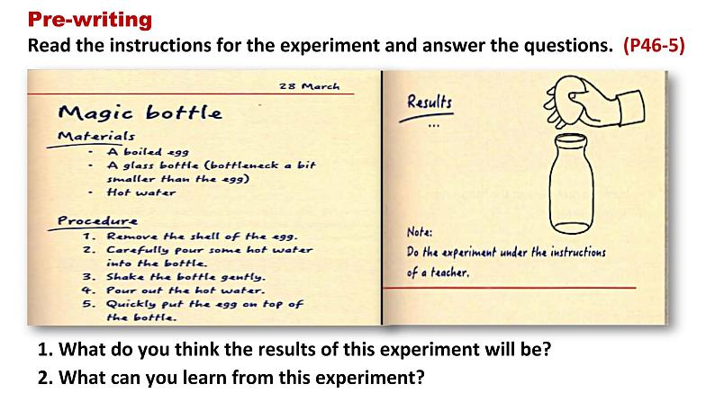 Unit3 The world of science Writing课件-2022-2023学年高一英语外研版(2019)必修第三册02