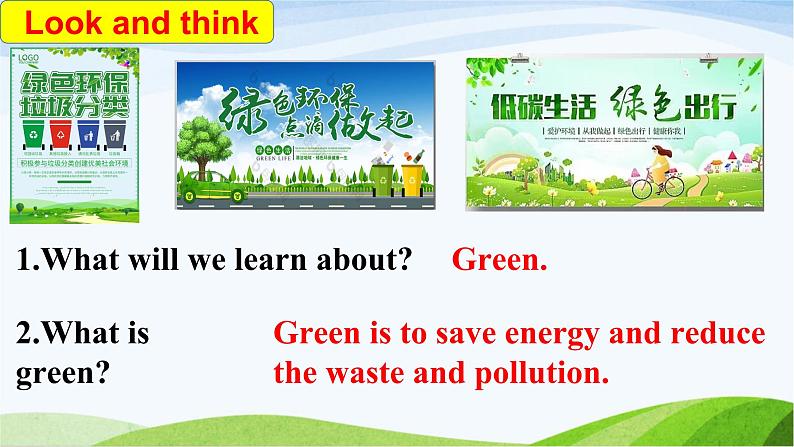Unit6 Earth First Developing ideas What’s really green 课件-2022-2023学年高中英语外研版(2019)必修第二册02