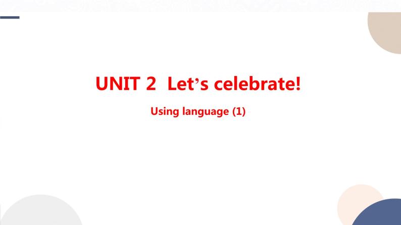 UNIT 2  Using language (1)（课件PPT）01
