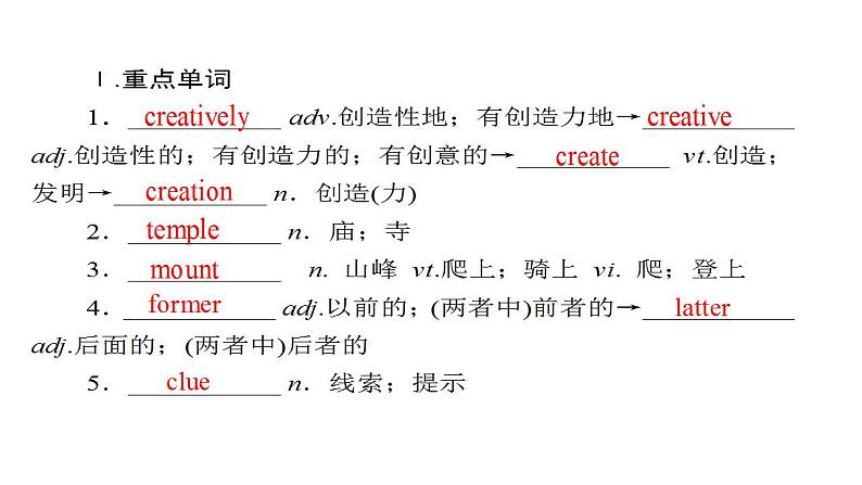 Unit 1 单元词汇讲解课件-2022-2023学年高中英语人教版(2019)必修第二册第2页