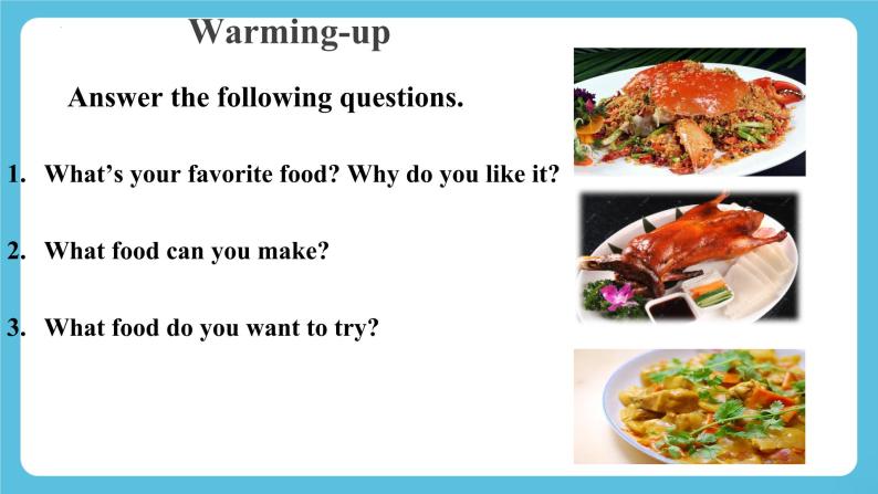 Unit 1 Food for thought 第一课时Starting out &understanding ideas课件05