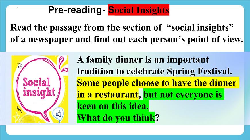 Unit 2 Let 's celebrate第三課時(shí)Developing ideas課件第4頁