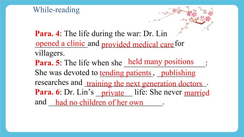 Unit 2 Morals and Virtues  Reading and Thinking 课件06