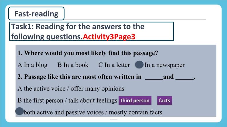 Unit 1 People of Achievement Reading and Thinking课件07
