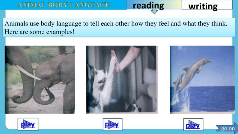 Unit 4 Body Language Reading for Writing课件03