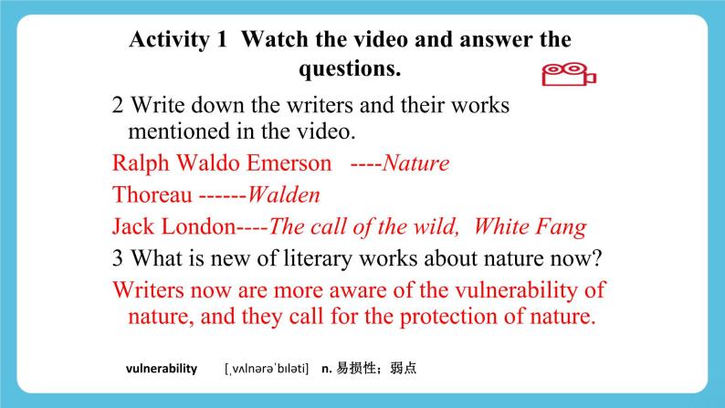 Unit 6 Nature in words 第1课时 Starting Out 课件05