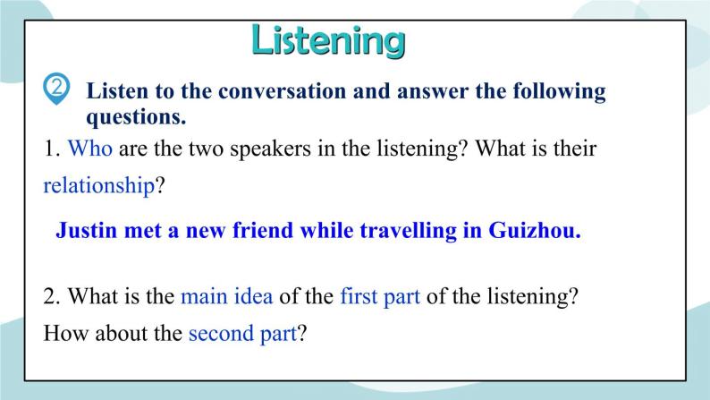 U3 Period 2 Speaking and Talking 课件+教案+学案+练习+素材06