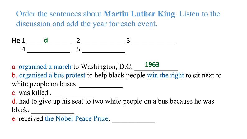 Unit 6 Lesson 2 History makers Listening 课件-2022-2023学年高中英语北师大版(2019)必修第二册第5页