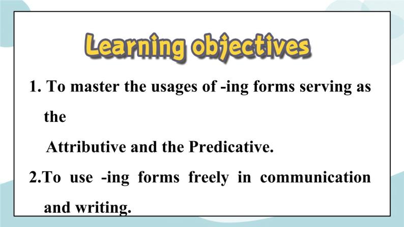 1.3 Unit 1 Discovering useful structures grammar课件+练习03