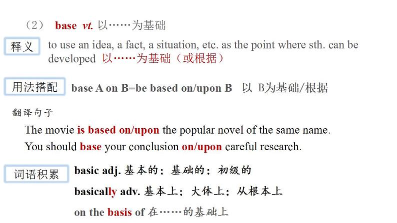 Unit 5 Lesson 3 Race to the Pole词汇课件-2022-2023学年高一英语北师大版(2019)必修第二册07