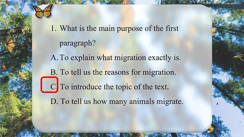 Unit 5 Into the wild Understanding ideas 课件 2022-2023学年高中英语外研版(2019)必修第一册第8页