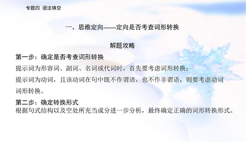 2023届高考英语二轮复习第二讲词形转换课件第3页