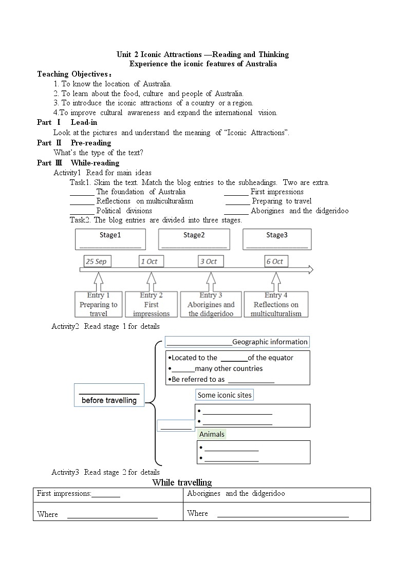 Unit 2 Reading and Thinking 导学案-2022-2023学年高中英语人教版(2019)选择性必修第四册第1页