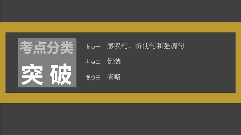 高中英语高考第2部分 语法专题 专题四 第4讲 特殊句式课件PPT03