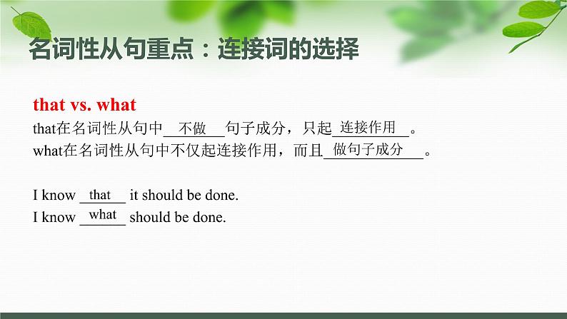 高中英语高考高考英语专题复习:从句考点详解2课件PPT第4页