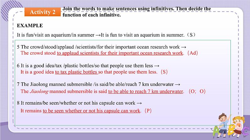 人教版高中英语选择性必修第四册·UNIT3 Learning About Language—Review useful structures(课件PPT)05