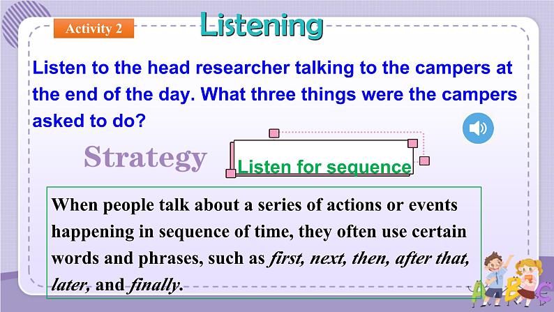 人教版高中英语选择性必修第四册·UNIT3 Using Language—Get to know about whales and other sea animals(课件PPT)05
