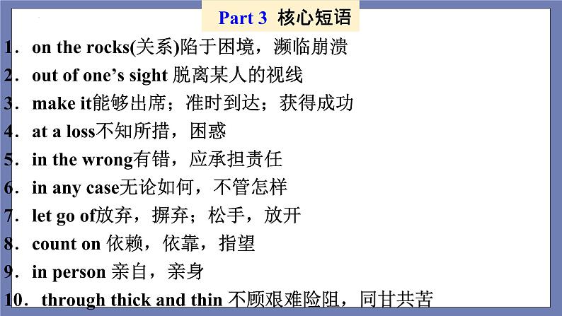 Unit 3 Getting Along with Others 单词,词组,短语,语法,知识点复习课件-2022-2023学年高一英语单元复习(牛津译林版2020必修第一册)第8页