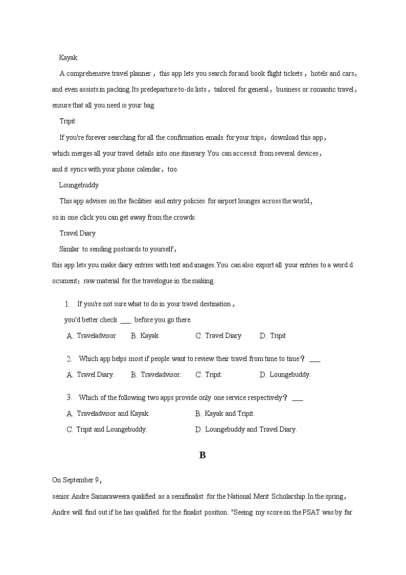 2022-2023学年浙江省金丽衢十二校高考英语模拟试卷含解析第2页