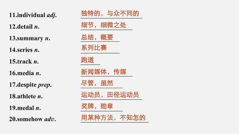 高中外研版英语新教材必修第1册课件+讲义  Unit 3 第03讲 Using language&Developing ideas05