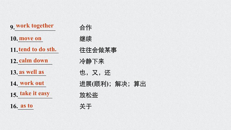 高中外研版英语新教材必修第3册课件+讲义 Unit 1 第02讲 Language Points08