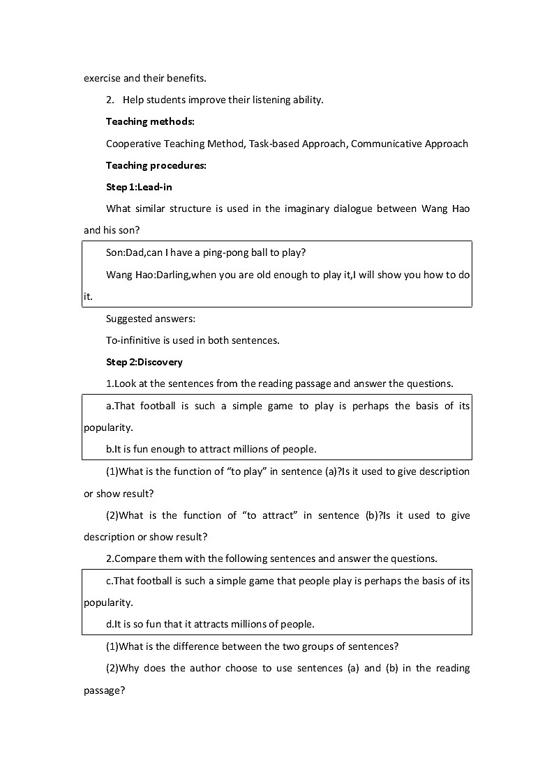 Unit 3 On the move Using language 教案-2022-2023学年高中英语外研版(2019) 必修第二册02