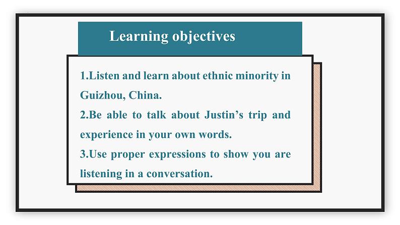 Unit 3 Diverse Cultures Listening and Talking 课件-高中英语人教版(2019)必修第三册第3页