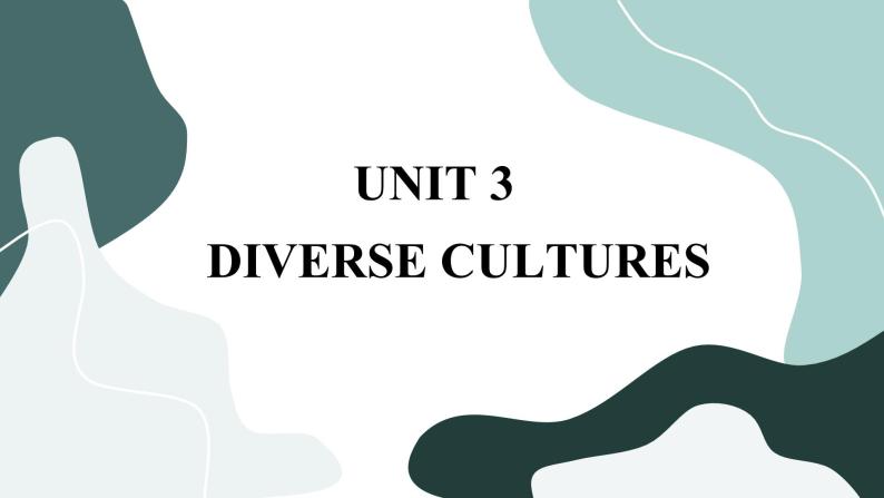Unit 3 Diverse Cultures 单元综合测评（课件PPT）01