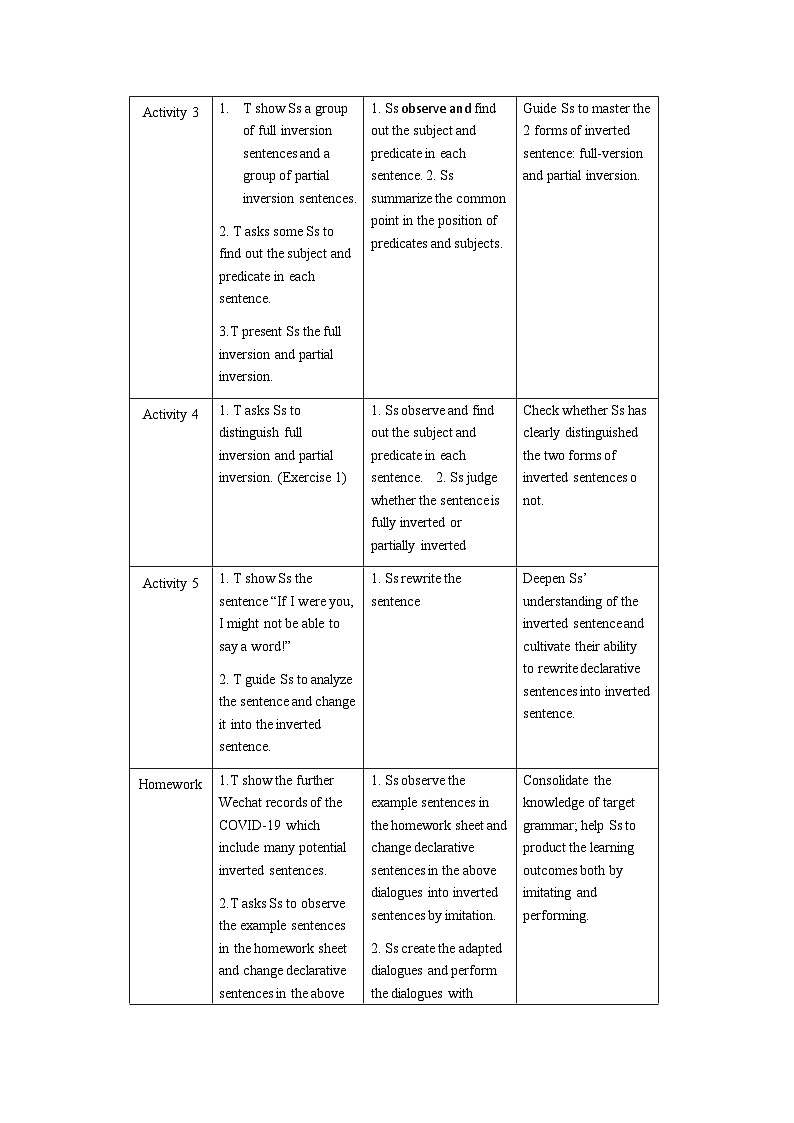 Unit6 At One with Nature Using Language Grammar+倒装句的探索之旅 教学设计-2022-2023学年高一英语外研版(2019)必修第一册第2页