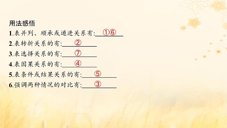 适用于新教材2024版高考英语一轮总复习语法专题突破专题3第1讲并列连词课件外研版05