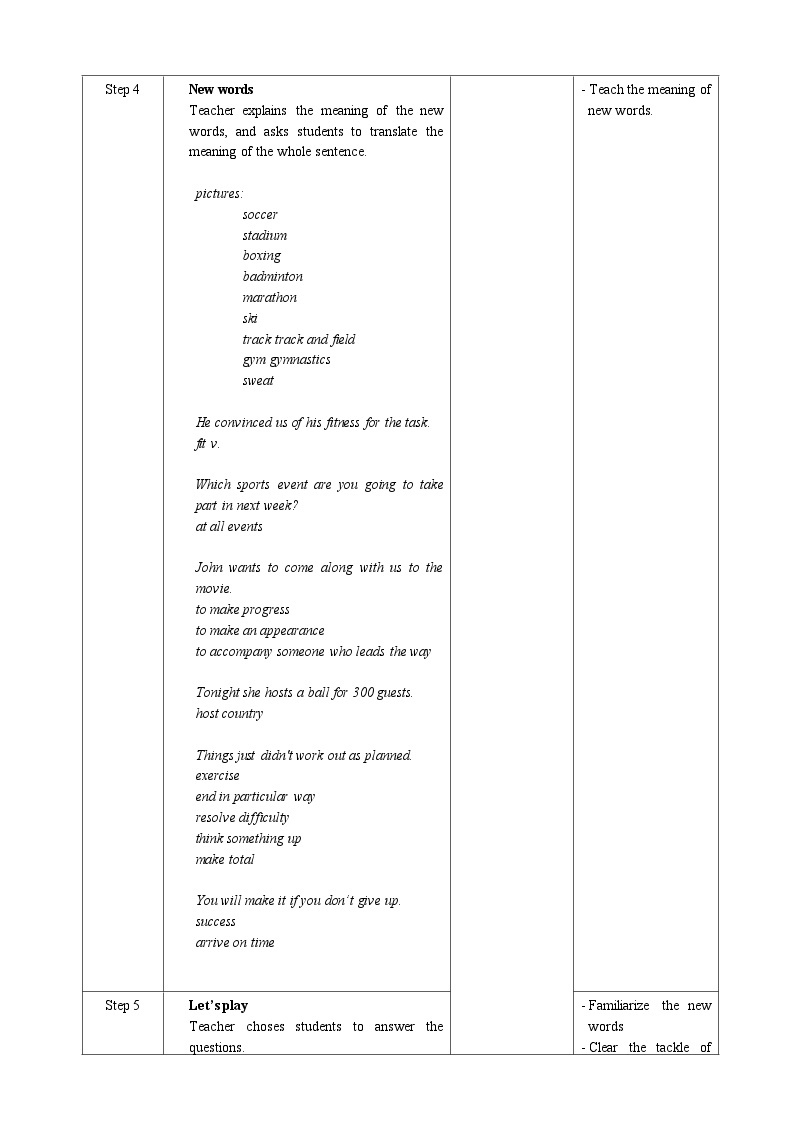 人教版英语必修一Unit 3 《Period 1 Listening and Speaking》课件+教案02